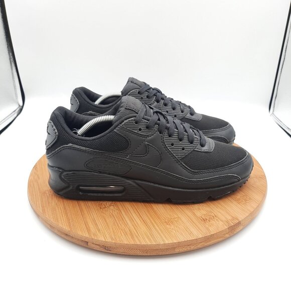 Nike Shoes - Nike Air Max 90 Womens Size 8.5 Shoes Triple Black Athletic Sneakers